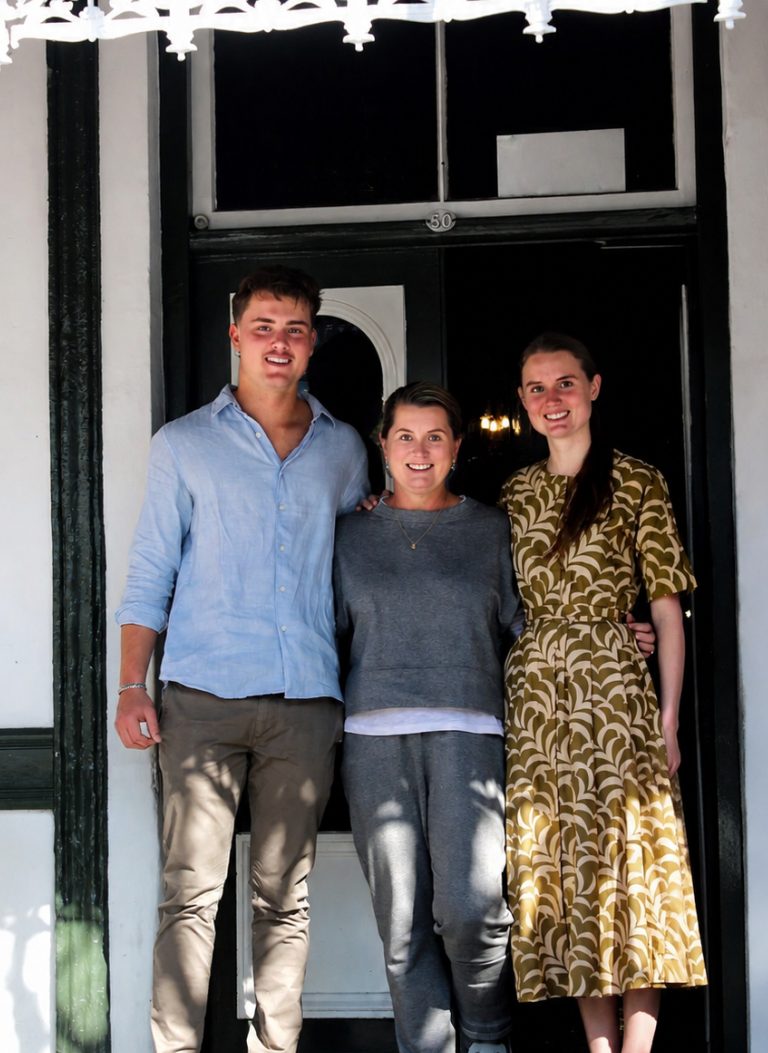 Matthew, Louise and Amy Poole
